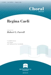 Regina Caeli SAB choral sheet music cover